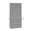 Шкаф «Айден ШК06 - 900» Серый шифер